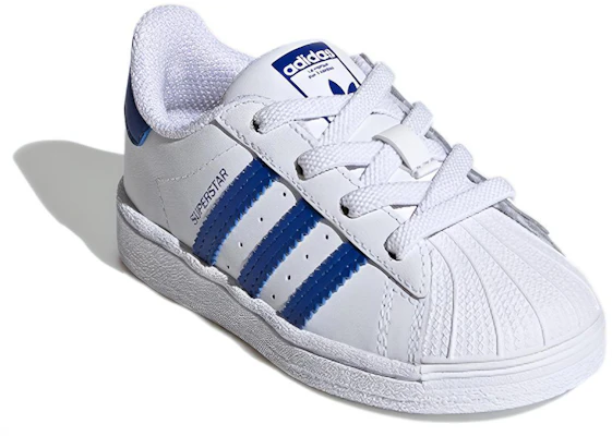 (TD) adidas Originals Superstar 'Putih Biru' FW0768 Lookbook (TD) adidas Originals Superstar 'Putih Biru' FW0768