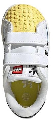 (Toddler) adidas Superstar x LEGO 'White Yellow Blue' IF2913 Shop (Toddler) adidas Superstar x LEGO 'White Yellow Blue' IF2913