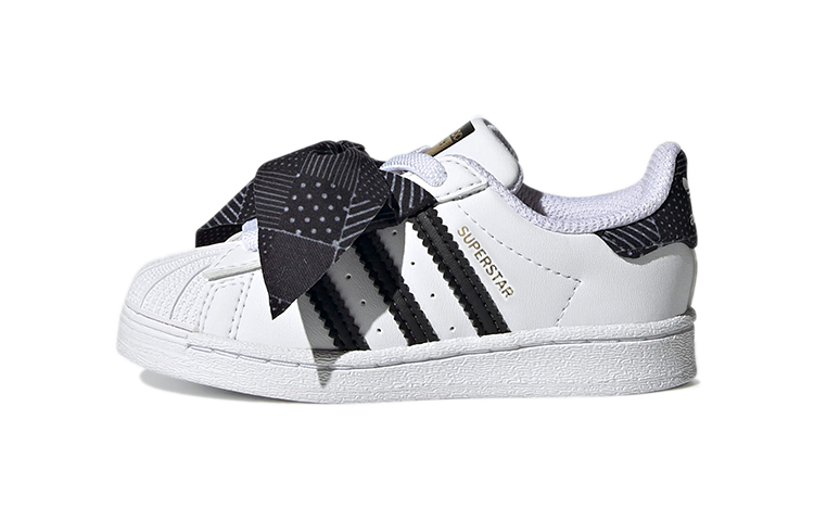 (Toddler) adidas originals Superstar 'White Gold Black' Q47380