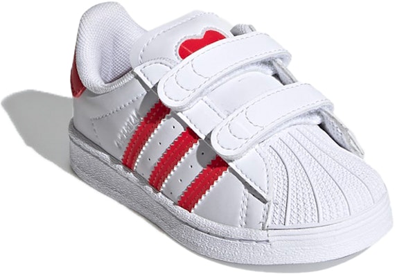 (TD) adidas Originals Superstar 'Putih Merah' FZ0644 Lookbook (TD) adidas Originals Superstar 'Putih Merah' FZ0644