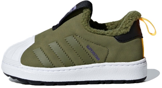 【TD嬰童】adidas originals Superstar Winter 360 I 綠黑 加絨 Buy 【TD嬰童】adidas originals Superstar Winter 360 I 綠黑 加絨