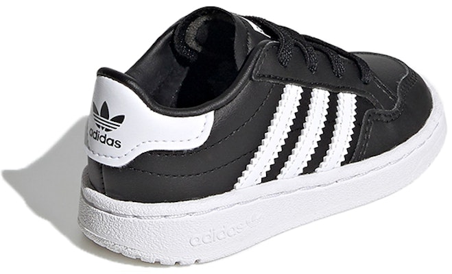 (Toddler) adidas originals Team Court 'Black White' EG9092 Shop (Toddler) adidas originals Team Court 'Black White' EG9092