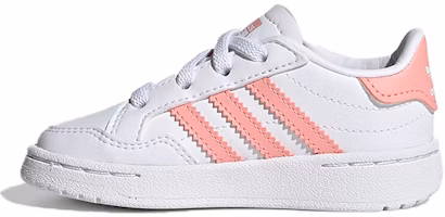 (Toddler) adidas originals Team Court 'White Pink' EF6829 (Toddler) adidas originals Team Court 'White Pink' EF6829
