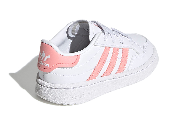 Shop (TD) adidas Originals Team Court ''Weiß Rosa'' EF6829