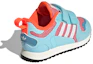 Shop (Toddler) adidas originals ZX 700 HD Blue/Pink FY2655
