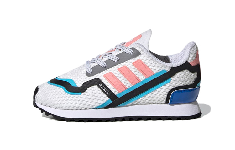 (Toddler) adidas originals ZX 750 HD 'White Blue Pink' FV8570