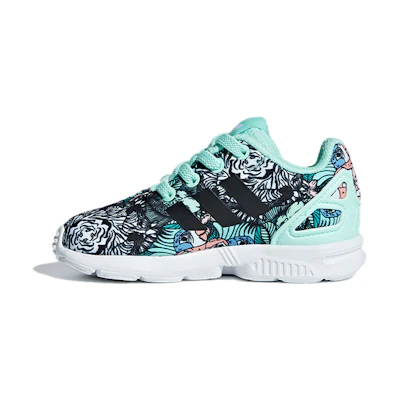 (TD) adidas originals Zx Flux 'Black Green White'