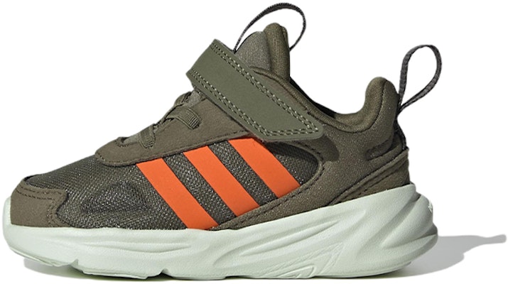 (Toddler) Adidas Ozelle Running Shoes 'Olive Green Orange' GW1556 Buy (Toddler) Adidas Ozelle Running Shoes 'Olive Green Orange' GW1556