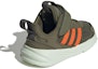 Shop (Toddler) Adidas Ozelle Running Shoes 'Olive Green Orange' GW1556