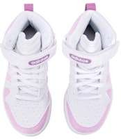 兒童 adidas neo Postmove Mid K 舒適 耐磨 中筒 兒童板鞋 白粉 Lookbook 兒童 adidas neo Postmove Mid K 舒適 耐磨 中筒 兒童板鞋 白粉