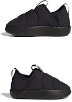 (TD) 阿迪达斯Puffylette 360黑白配色拖鞋 ID9495 Lookbook (TD) 阿迪达斯Puffylette 360黑白配色拖鞋 ID9495