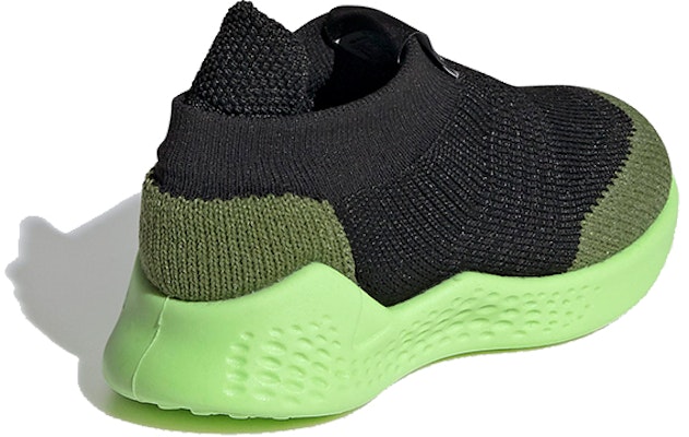 TD嬰兒童 adidas Pure Runner 黑綠 Shop TD嬰兒童 adidas Pure Runner 黑綠