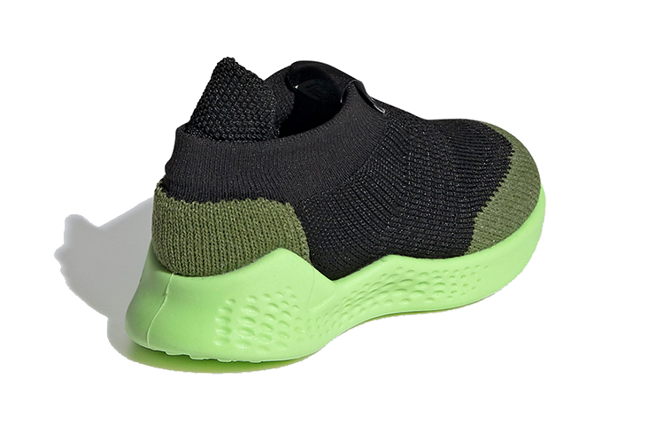 Shop (TD) adidas Pure Runner Vert/Noir EF9983