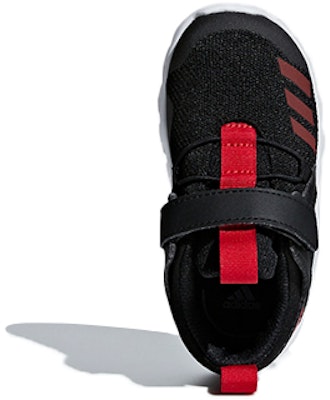 (Toddler) adidas Rapidaflex El I 'Black Red' D96633 Purchase (Toddler) adidas Rapidaflex El I 'Black Red' D96633