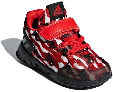 TD幼童 adidas Rapidarun 蜘蛛人 El I 防滑透氣運動跑步鞋 黑紅白 Lookbook TD幼童 adidas Rapidarun 蜘蛛人 El I 防滑透氣運動跑步鞋 黑紅白