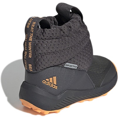 TD嬰童 adidas Rapidasnow 舒適保暖 高幫運動雪地靴 碳黑 Shop TD嬰童 adidas Rapidasnow 舒適保暖 高幫運動雪地靴 碳黑