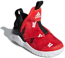 嬰幼 adidas Rapidazen I 拼色休閒 低筒 跑步鞋 紅黑色 Lookbook 嬰幼 adidas Rapidazen I 拼色休閒 低筒 跑步鞋 紅黑色