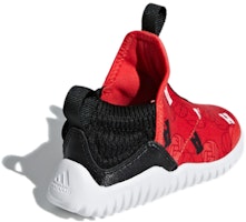 嬰幼 adidas Rapidazen I 拼色休閒 低筒 跑步鞋 紅黑色 Shop 嬰幼 adidas Rapidazen I 拼色休閒 低筒 跑步鞋 紅黑色