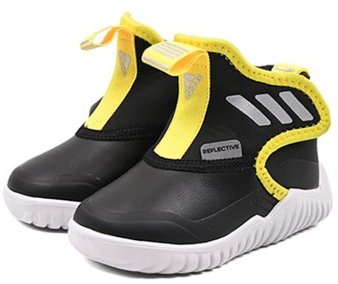 (Toddler) adidas Rapidazen Mid 'Black Yellow' GX7131 Lookbook (Toddler) adidas Rapidazen Mid 'Black Yellow' GX7131