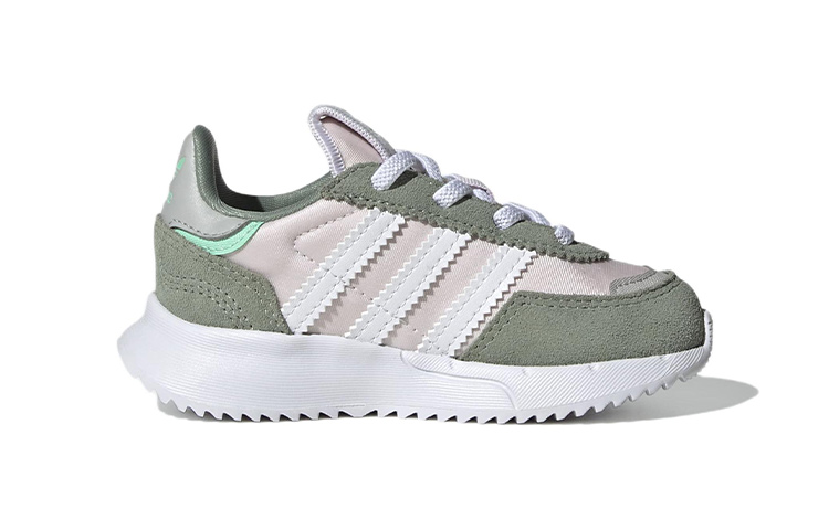 Order (TD) adidas Retropy F2 'Perak Hijau Hampir Merah Jambu' HQ1536