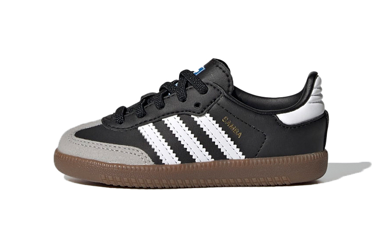 Buy （幼童）adidas Samba OG '黑白棕' GZ8350
