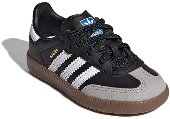 (Toddler) adidas Samba OG 'Black White Gum' GZ8350 Lookbook (Toddler) adidas Samba OG 'Black White Gum' GZ8350