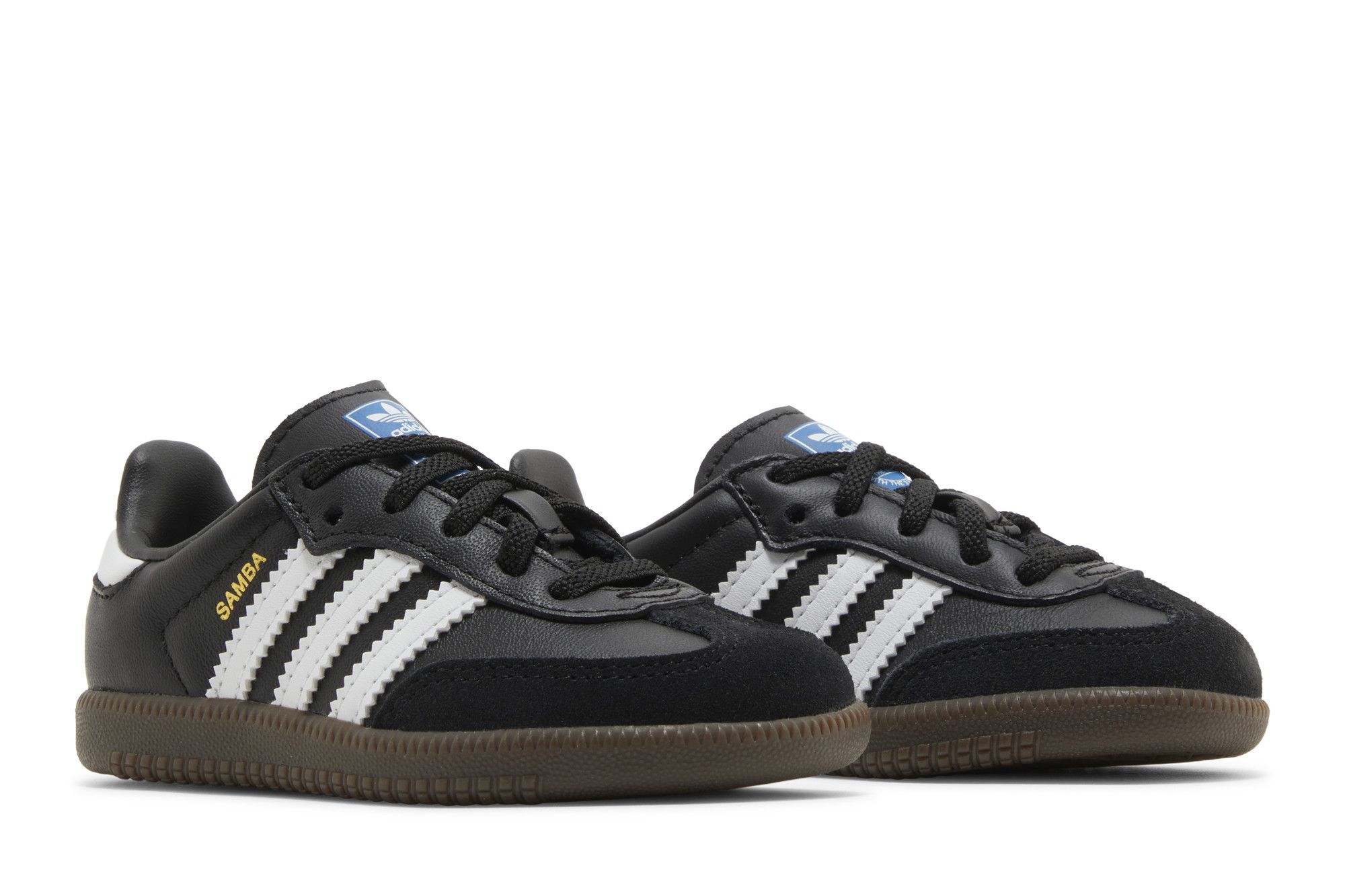 Cheap (Toddler) adidas Samba OG 'Black White Gum' IE3680