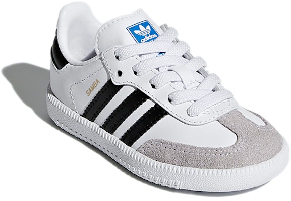 (Toddler) adidas Samba OG 'White Black' BB6969 Lookbook (Toddler) adidas Samba OG 'White Black' BB6969