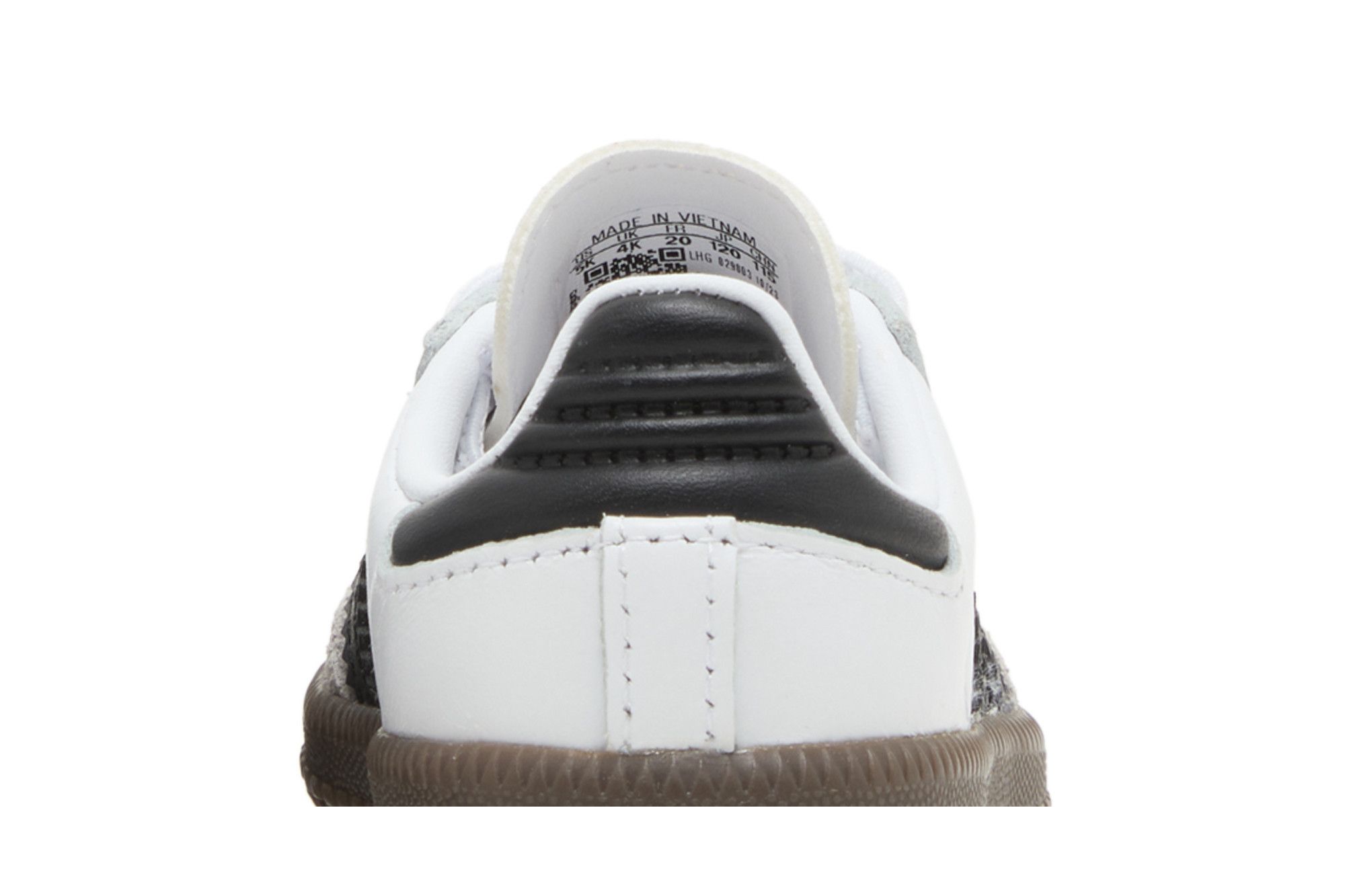 Sizing (Toddler) adidas Samba OG 'White Black Gum' IE3679