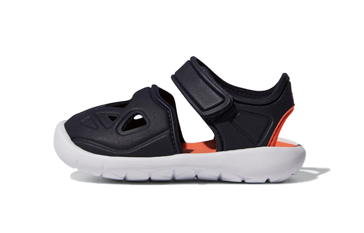 (Toddler) adidas Sandal Fortaswim 2 Black/Orange/White G54086