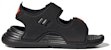 (TD) adidas /Sandal Renang Bayi Hitam FY8064