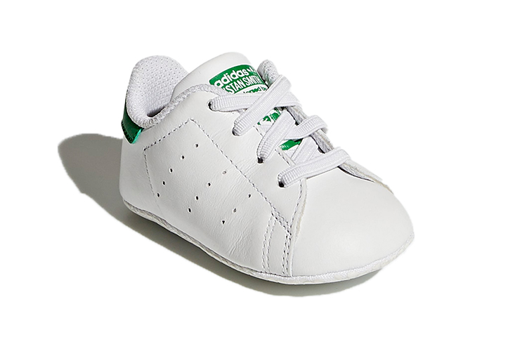Lookbook 【TD幼兒】adidas originals Stan Smith 綠尾 復古板鞋 白綠色