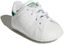 Lookbook 【TD幼兒】adidas originals Stan Smith 綠尾 復古板鞋 白綠色
