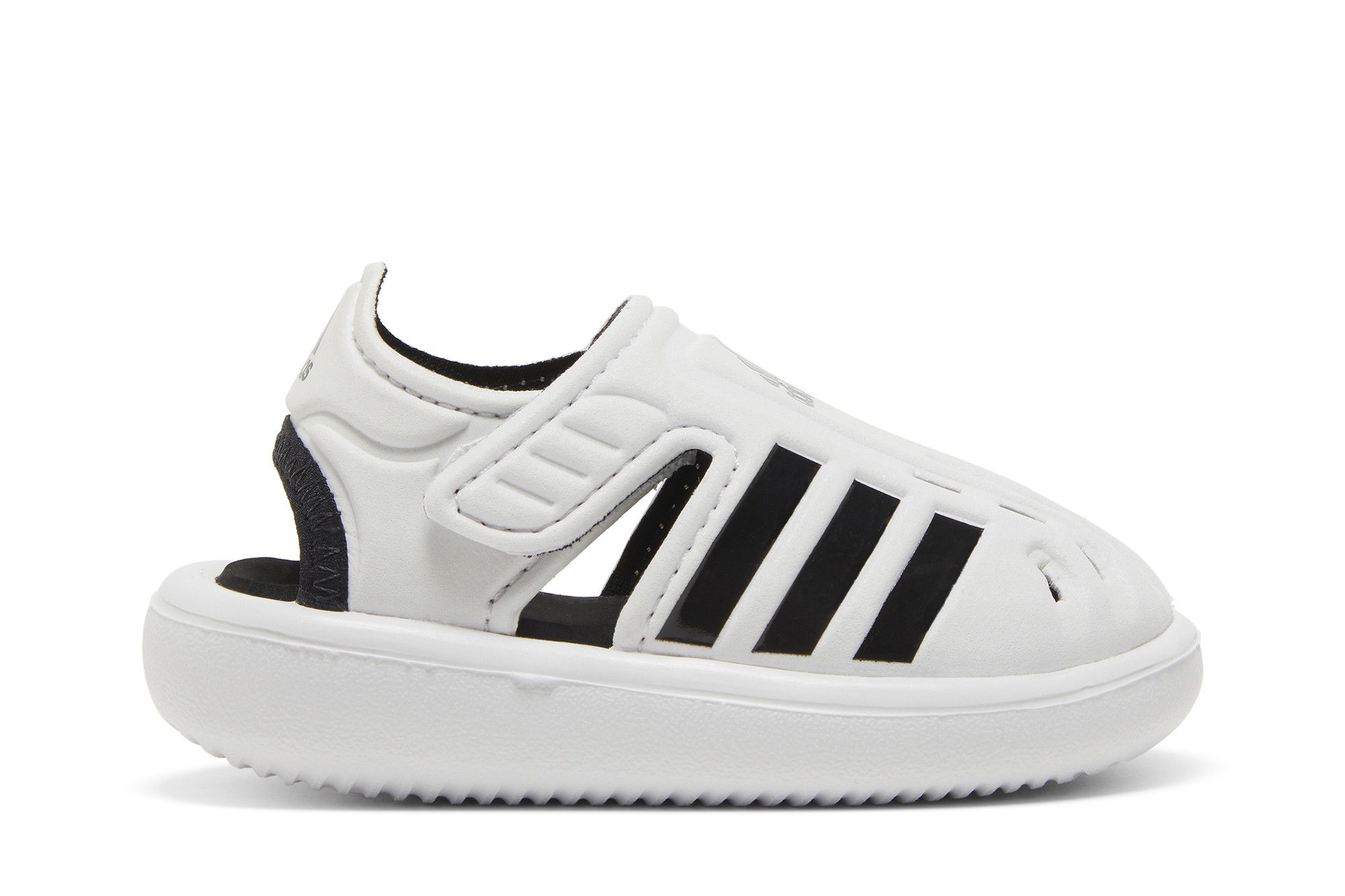 (Toddler) adidas Summer Closed Toe Water Sandal 'White Black' GW0388