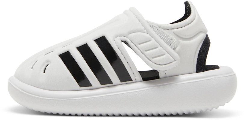 (TD) adidas Sandal Air Tertutup Musim Panas 'Putih Hitam' GW0388 Lookbook (TD) adidas Sandal Air Tertutup Musim Panas 'Putih Hitam' GW0388
