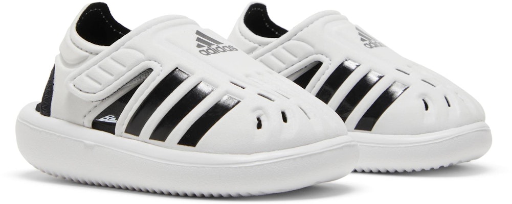 (TD) adidas Sandal Air Tertutup Musim Panas 'Putih Hitam' GW0388 Cheap (TD) adidas Sandal Air Tertutup Musim Panas 'Putih Hitam' GW0388