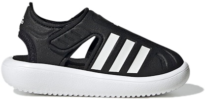 (TD) adidas Sandal Tepi Tertutup Musim Panas 'Hitam Putih' GW0391 Order (TD) adidas Sandal Tepi Tertutup Musim Panas 'Hitam Putih' GW0391