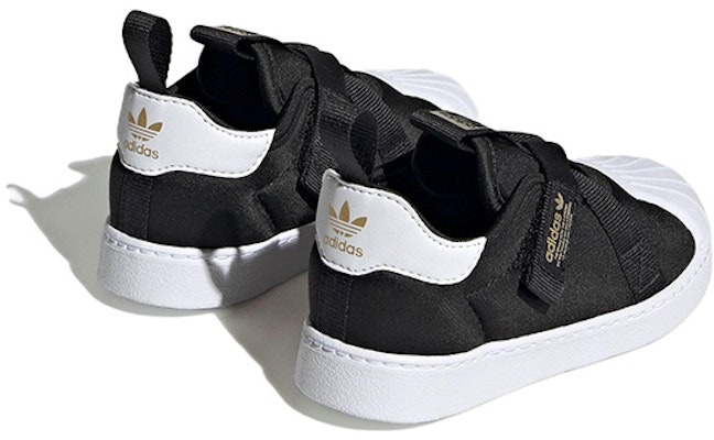 (Toddler) adidas Superstar 360 'Black White' HQ6082 Lookbook (Toddler) adidas Superstar 360 'Black White' HQ6082