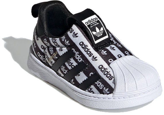 (Toddler) adidas Superstar 360 'Core Black' EF6642 Lookbook (Toddler) adidas Superstar 360 'Core Black' EF6642