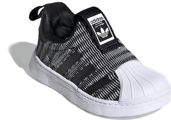 (Toddler) adidas Superstar 360 I 'Black White' EF6648 Lookbook (Toddler) adidas Superstar 360 I 'Black White' EF6648