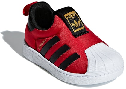 (TD) 阿迪达斯 Superstar 360 宝宝鞋 '猩红色' CG6581 Lookbook (TD) 阿迪达斯 Superstar 360 宝宝鞋 '猩红色' CG6581