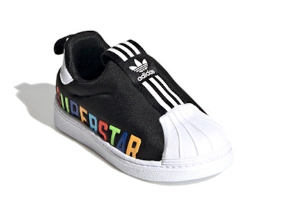 嬰幼兒 adidas originals Superstar 360 X I 防滑耐磨 低筒 球鞋 黑白 Lookbook 嬰幼兒 adidas originals Superstar 360 X I 防滑耐磨 低筒 球鞋 黑白