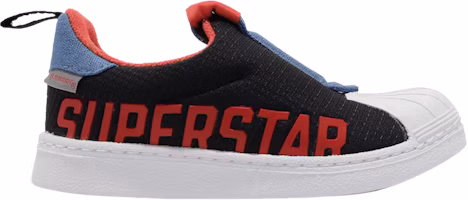 (Toddler) adidas Superstar 360 X I 'Black Bright Red' Q46512 (Toddler) adidas Superstar 360 X I 'Black Bright Red' Q46512