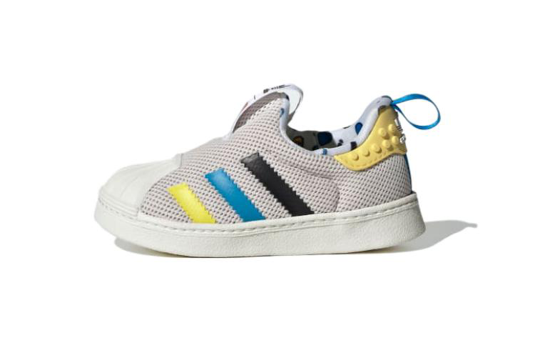 (Toddler) adidas Superstar 360 x LEGO Shoes 'Grey Bright Blue Black' IF2918