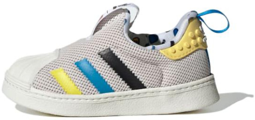 (Toddler) adidas Superstar 360 x LEGO Shoes 'Grey Bright Blue Black' IF2918 Buy (Toddler) adidas Superstar 360 x LEGO Shoes 'Grey Bright Blue Black' IF2918