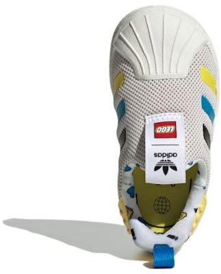 (Toddler) adidas Superstar 360 x LEGO Shoes 'Grey Bright Blue Black' IF2918 Lookbook (Toddler) adidas Superstar 360 x LEGO Shoes 'Grey Bright Blue Black' IF2918