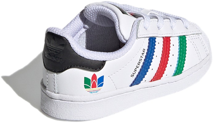 【TD嬰幼兒】adidas originals Superstar El I 白色 Shop 【TD嬰幼兒】adidas originals Superstar El I 白色