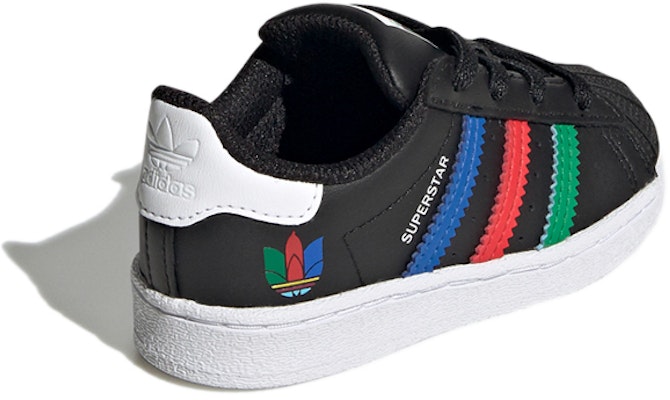 (TD) adidas Superstar 'Rayas Coloridas - Negro Core' FW5239 Shop (TD) adidas Superstar 'Rayas Coloridas - Negro Core' FW5239