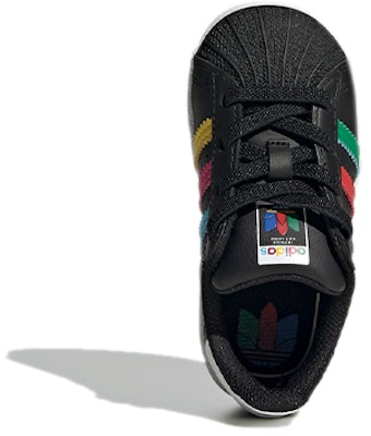 (TD) adidas Superstar 'Rayas Coloridas - Negro Core' FW5239 Purchase (TD) adidas Superstar 'Rayas Coloridas - Negro Core' FW5239