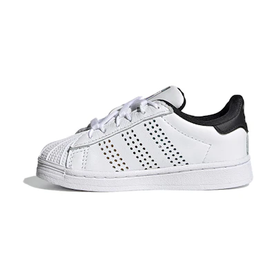 (TD) adidas Superstar 'Colorful Trefoil - Cloud White'